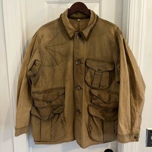 Vintage Filson Tin Cloth Hunting Jacket‎ L